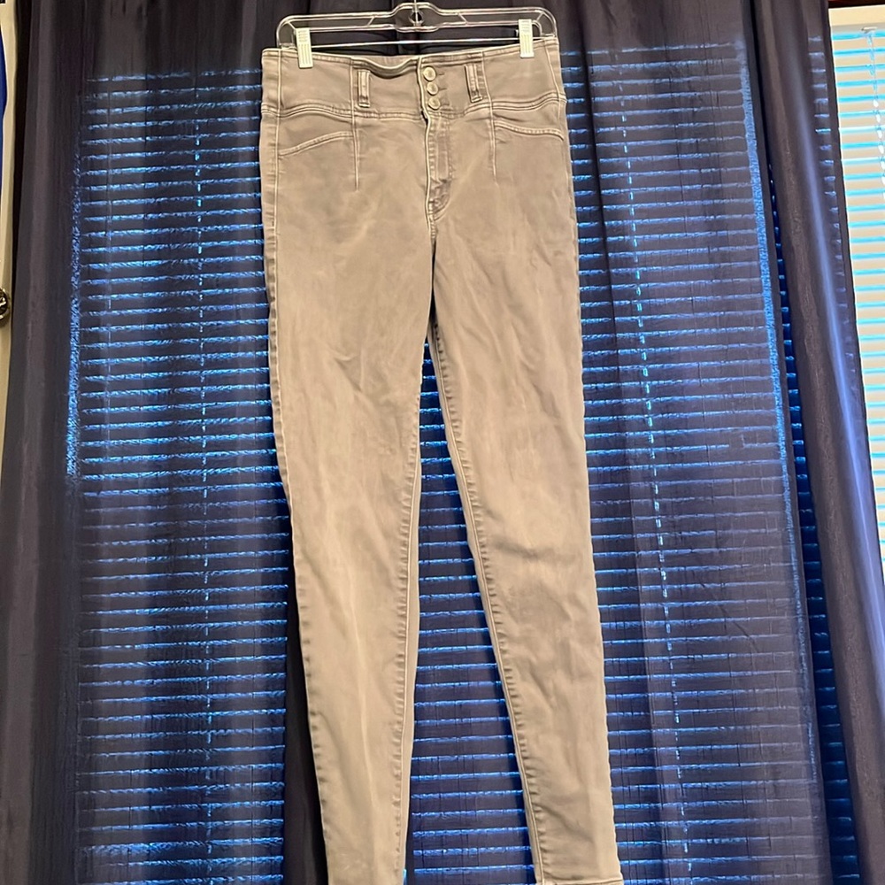 Grey American Eagle Jeans